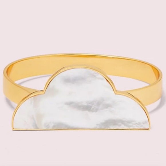 KATE SPADE Into the Sky Cloud CUFF BRACELET! - Picture 1 of 2